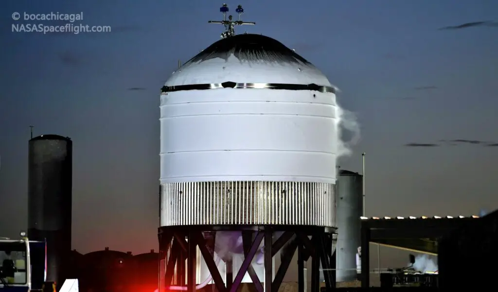 SpaceX’s odd Starbase propellant storage tank prototype passes first test