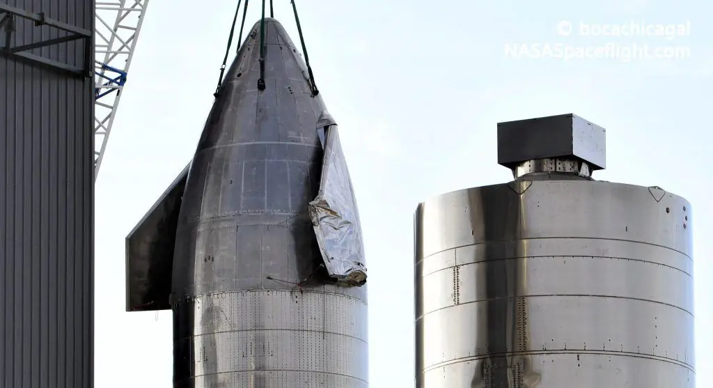 SpaceX’s next high-altitude Starship shrugs off fall damage