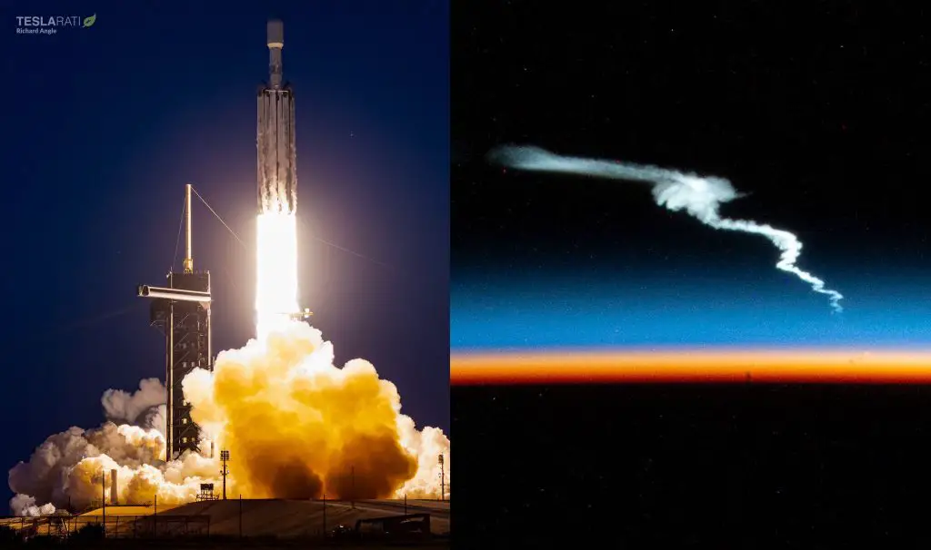 SpaceX’s latest Falcon Heavy launch captured from a rare perspective