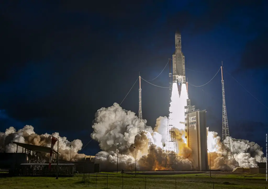 First Ariane 5 flight of 2022 launches two satellites for Asia-Pacific