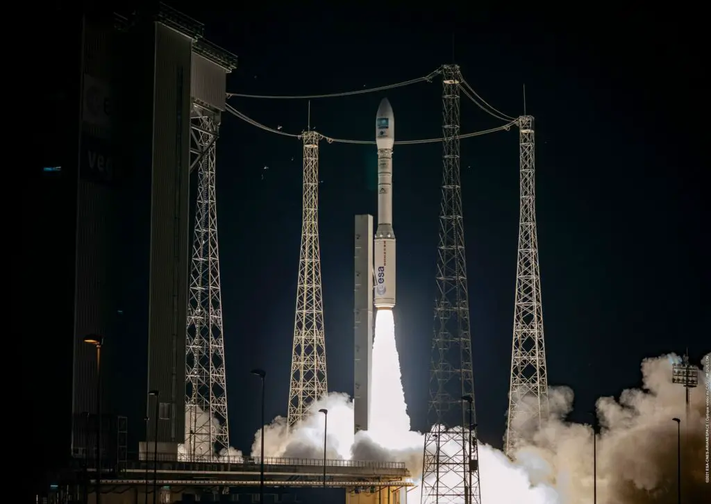 Vega launches second Pléiades Neo imaging satellite