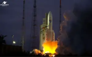 Final Ariane 5 Takes Flight