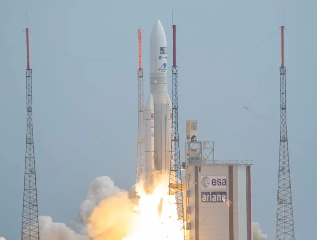 Ariane 5 launches ESA’s JUICE mission to Jupiter