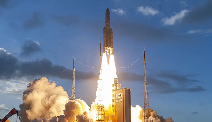 Ariane 5 launches two satellites on first mission in nearly a year