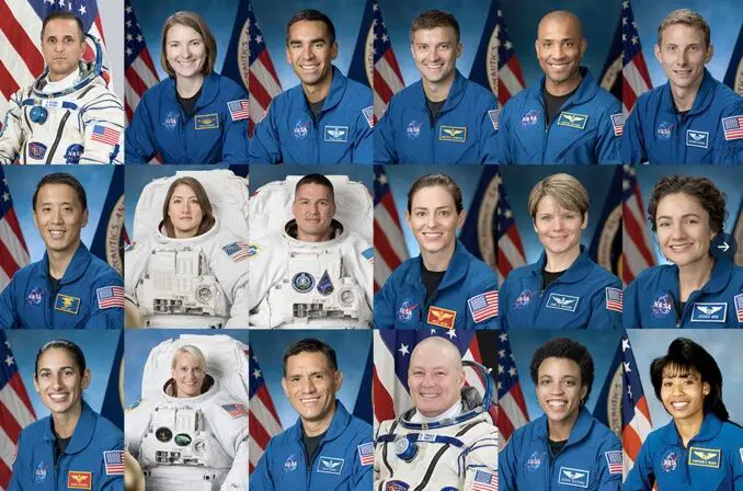 NASA names 18 astronauts for Artemis moon missions