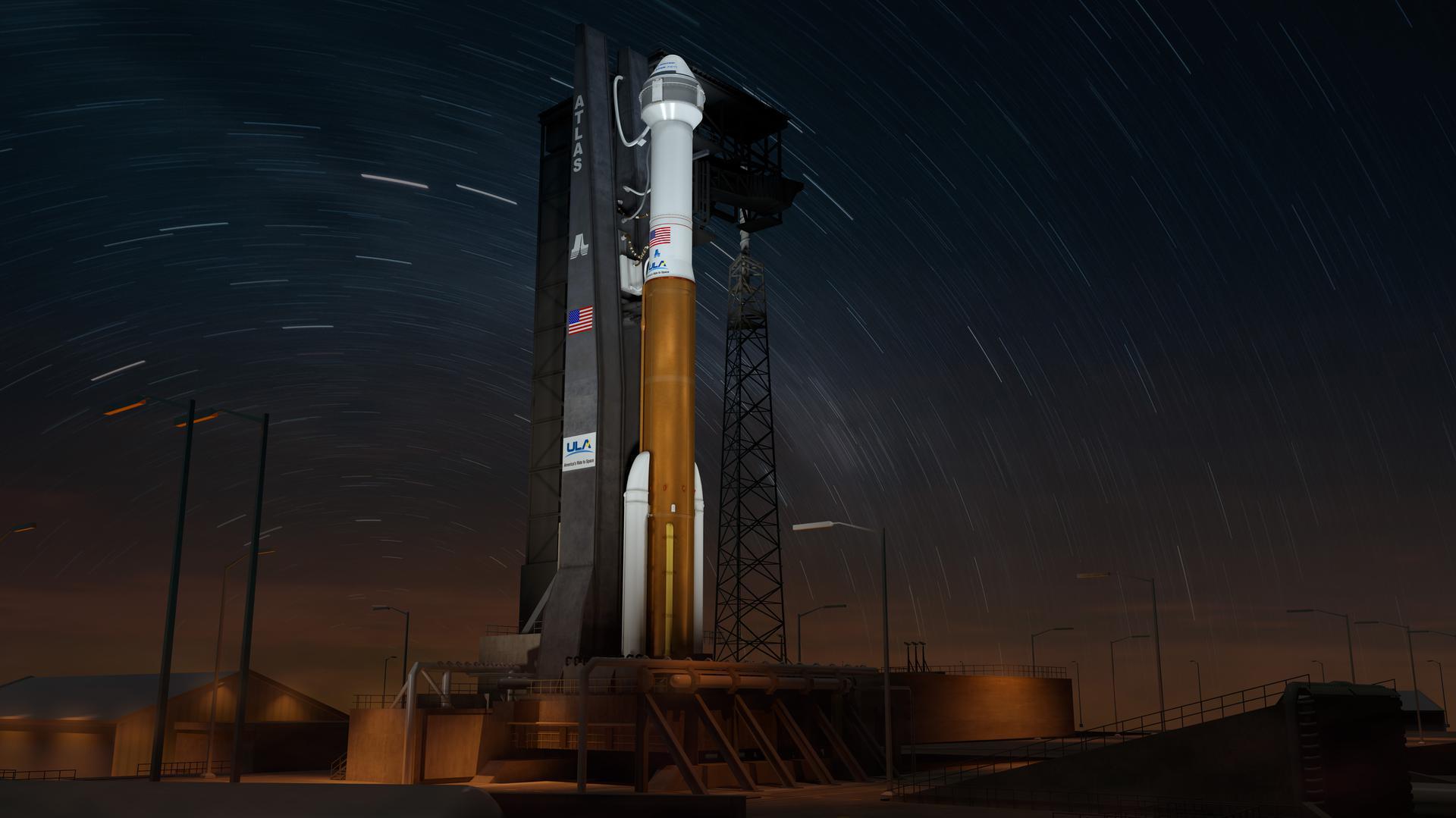 United Launch Alliance CST100 Starliner Orbital Flight Test 2