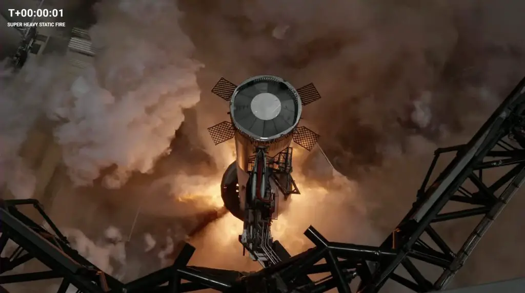 SpaceX test-fires booster for second Starship launch
