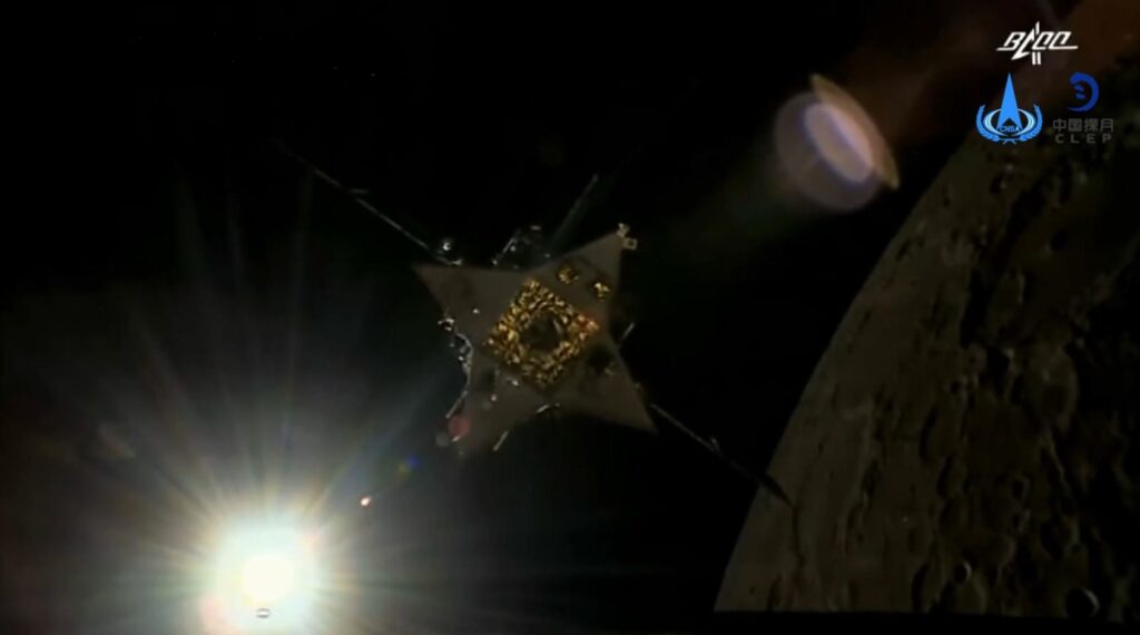 Chang’e-5 orbiter reaches Lagrange point on extended mission