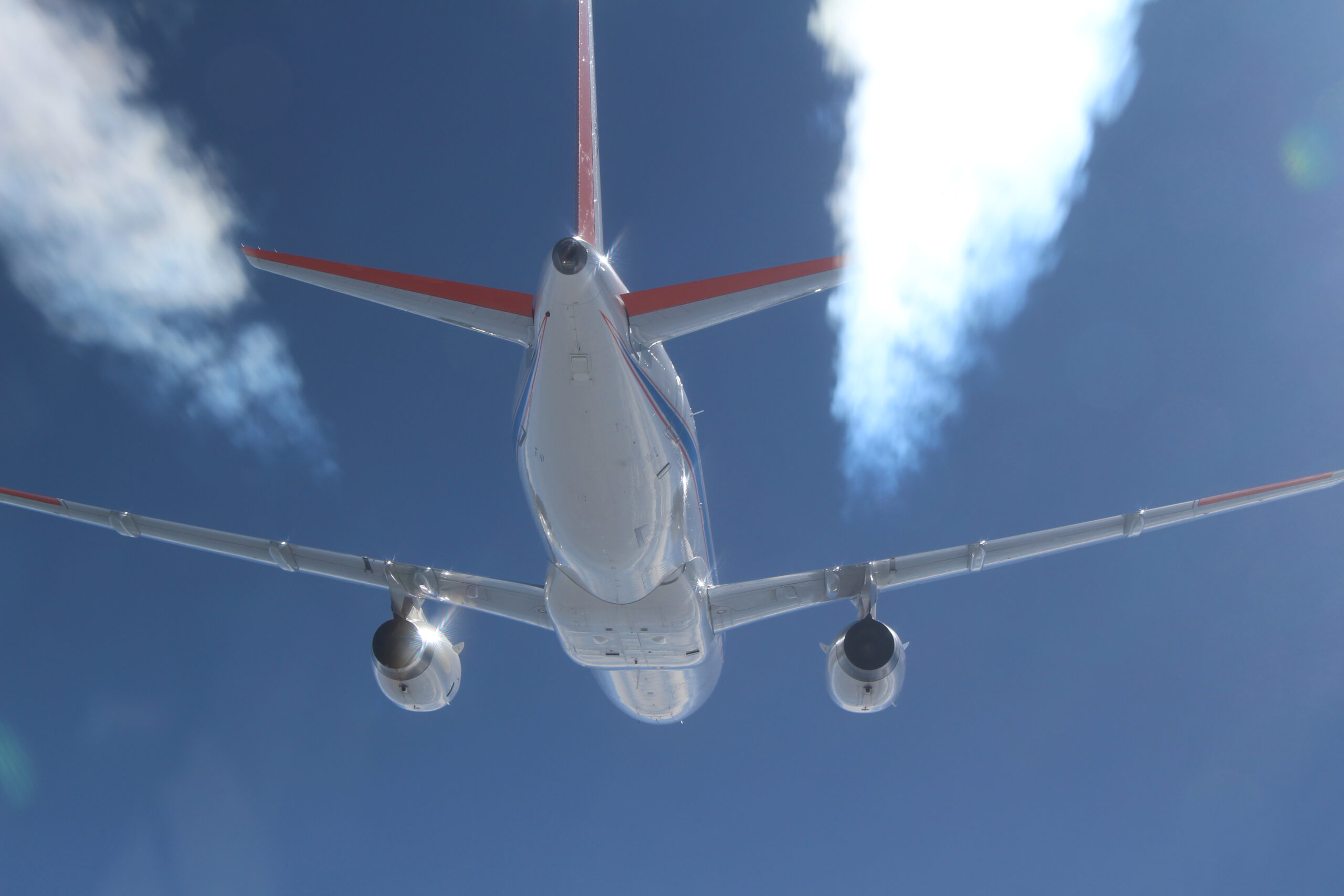 NASA-DLR Study Finds Sustainable Aviation Fuel Can Reduce Contrails