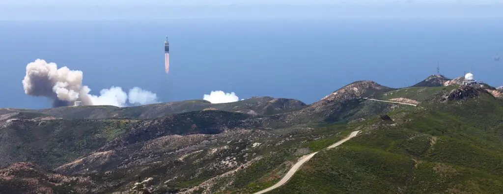 Spy satellite successfully launched from California military base