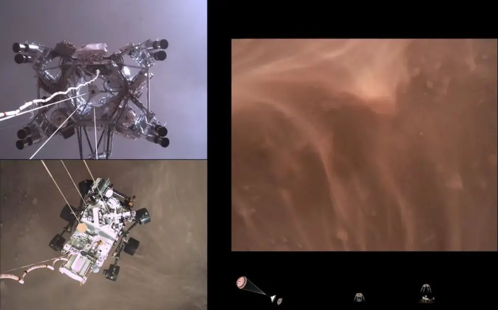 NASA releases first-of-its-kind high-definition video of Mars rover landing