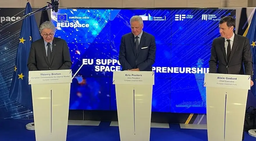 Europe launches fund to invest in space startups