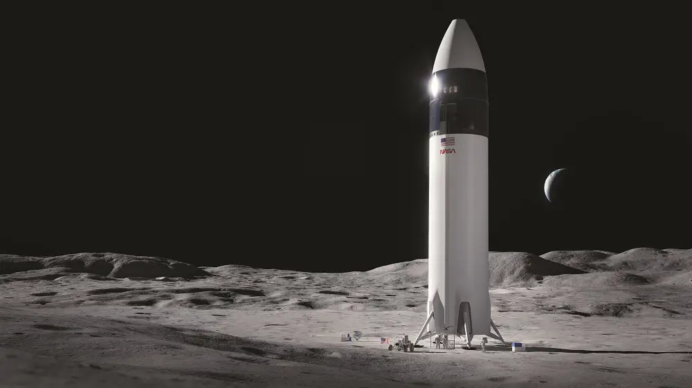 Who will race SpaceX to the moon?