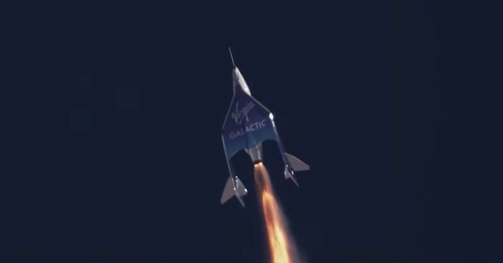 Virgin Galactic conducts first space tourist suborbital flight