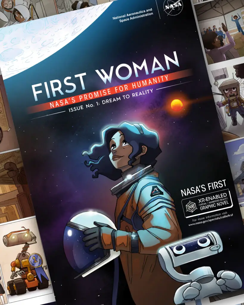 NASA Releases Interactive Graphic Novel “First Woman”