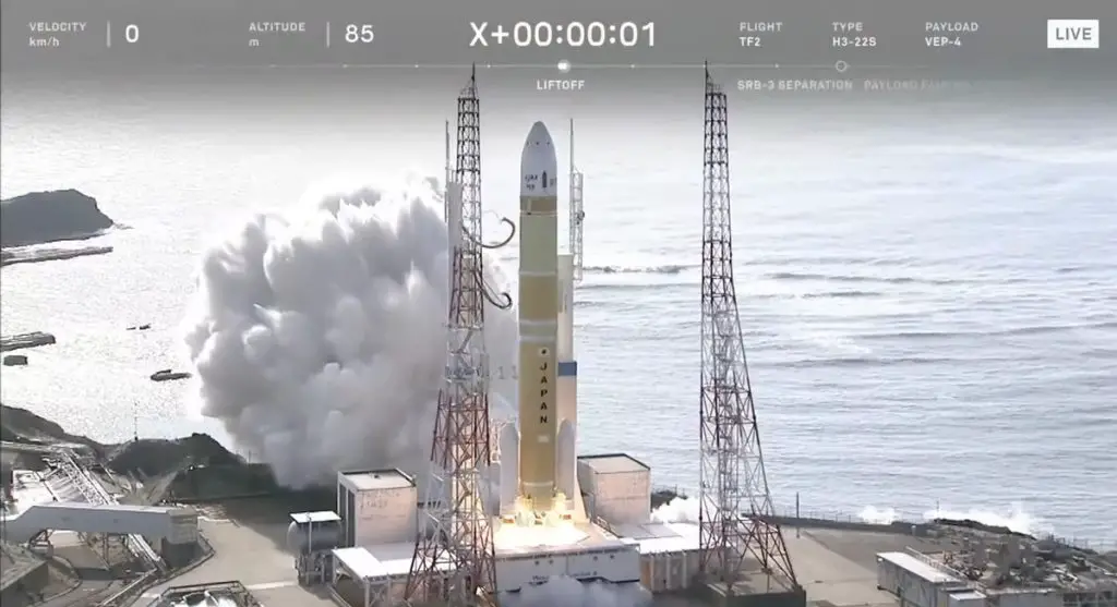 H3 reaches orbit on second launch