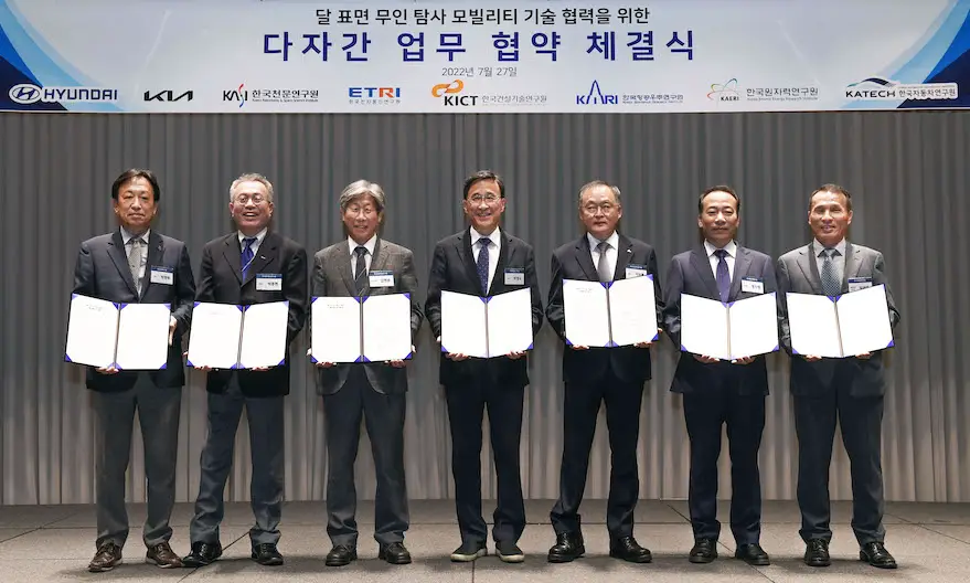Hyundai partners with research institutes to develop vehicle for lunar surface exploration