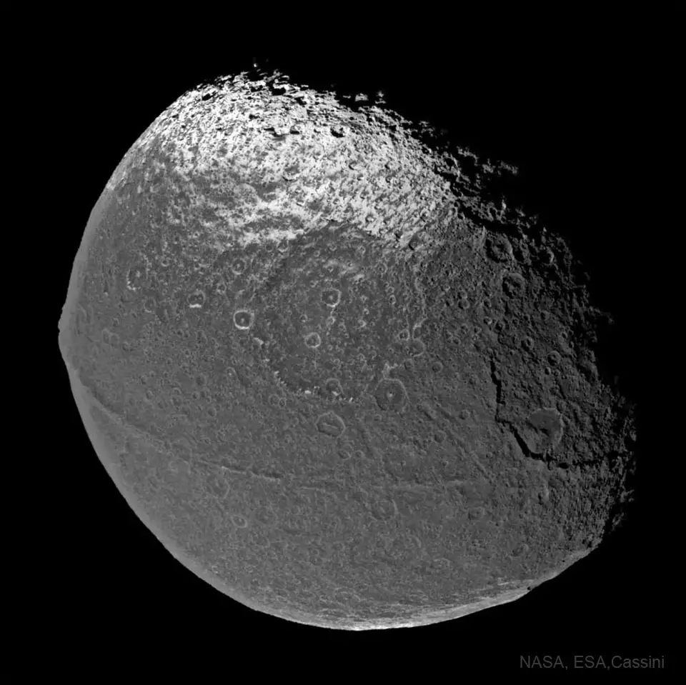 Saturn’s Iapetus: Moon with a Strange Surface
