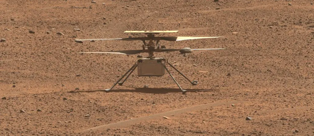 The helicopter on Mars just flew again after surviving an emergency landing