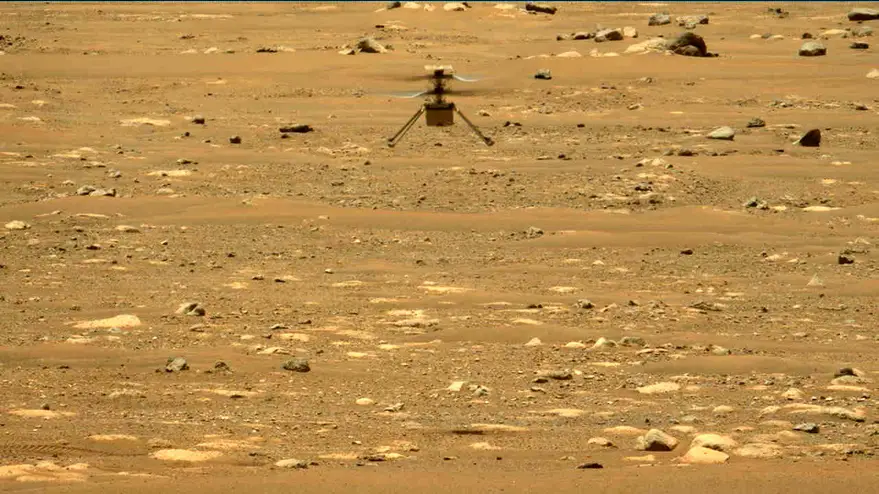 Ingenuity makes second flight on Mars