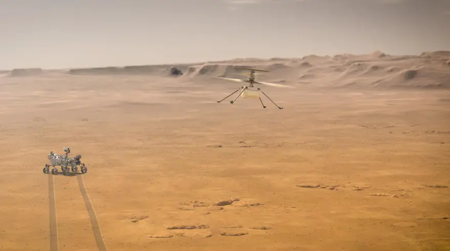 Ingenuity helicopter prepares for first flight on Mars