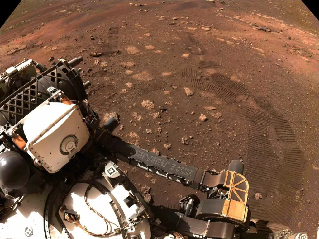 Perseverance rover aces first test drive on Mars