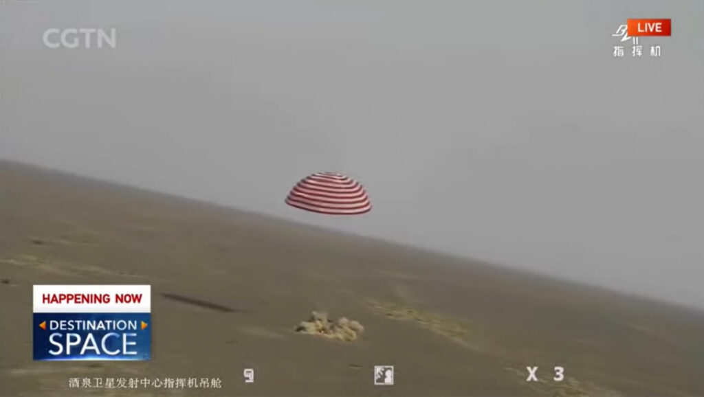 Shenzhou-13 mission ends with safe return of Chinese taikonaut trio