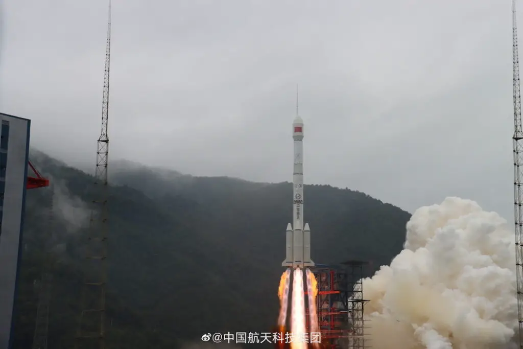 China says it has launched a space debris mitigation tech demo satellite