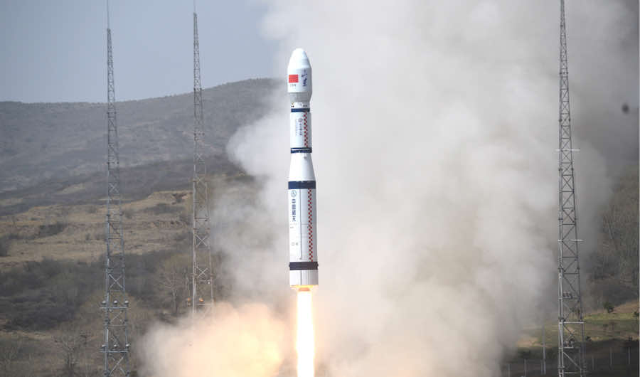 Chinese Long March 6 rocket delivers nine small satellites to space