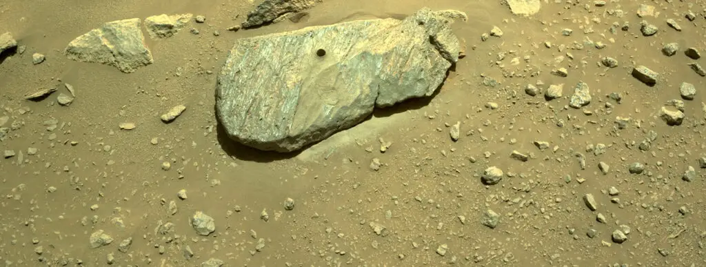 NASA to Host Briefing on Successful Sample Collection of Martian Rock