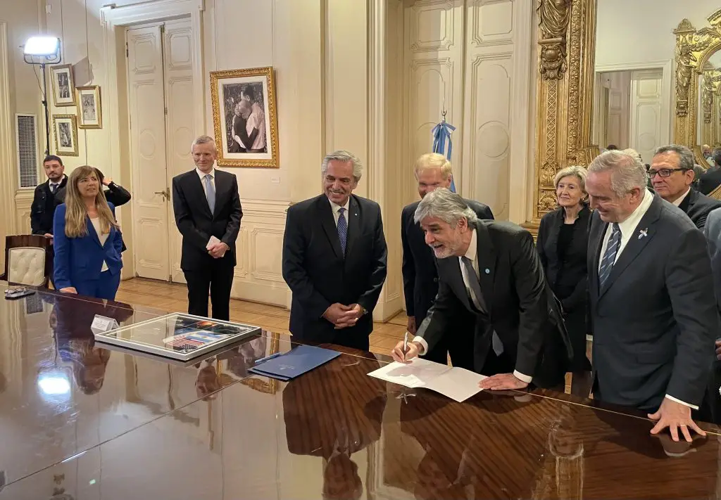 Argentina es el 28.º signatario de los Acuerdos de Artemis