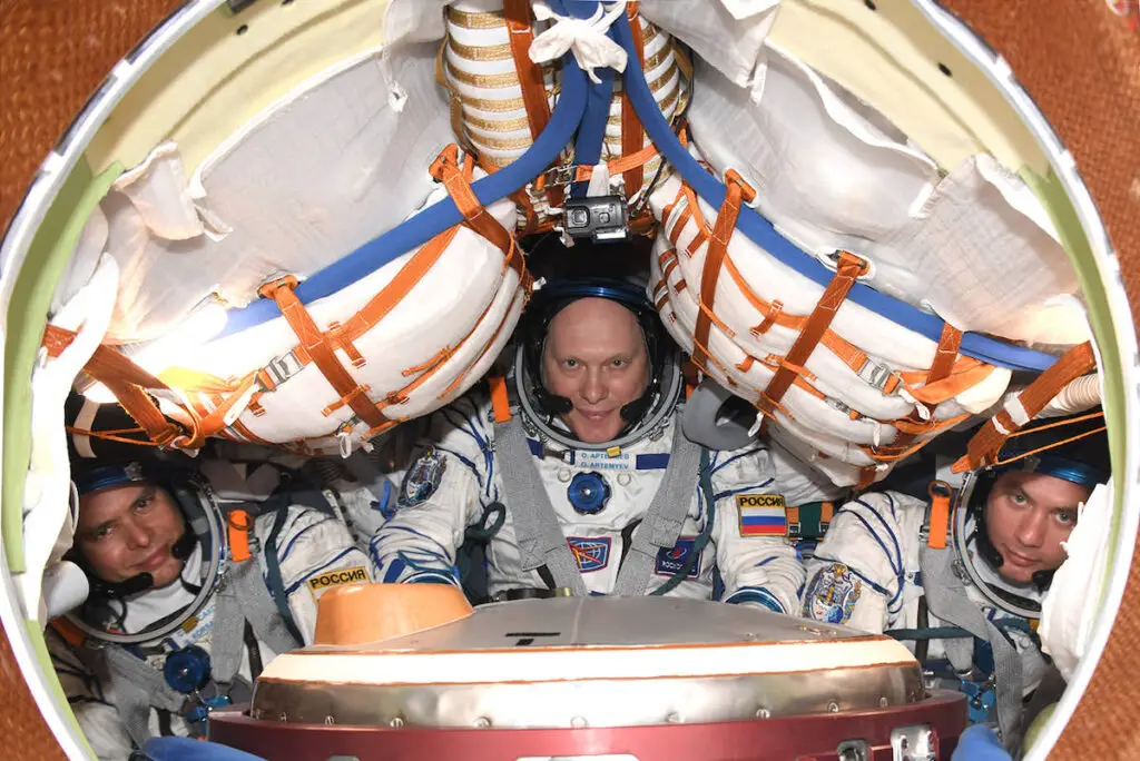Three-man Russian crew ready for launch to International Space Station