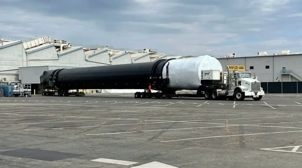 SpaceX’s fourth Falcon booster delivery this year hints at rare production uptick
