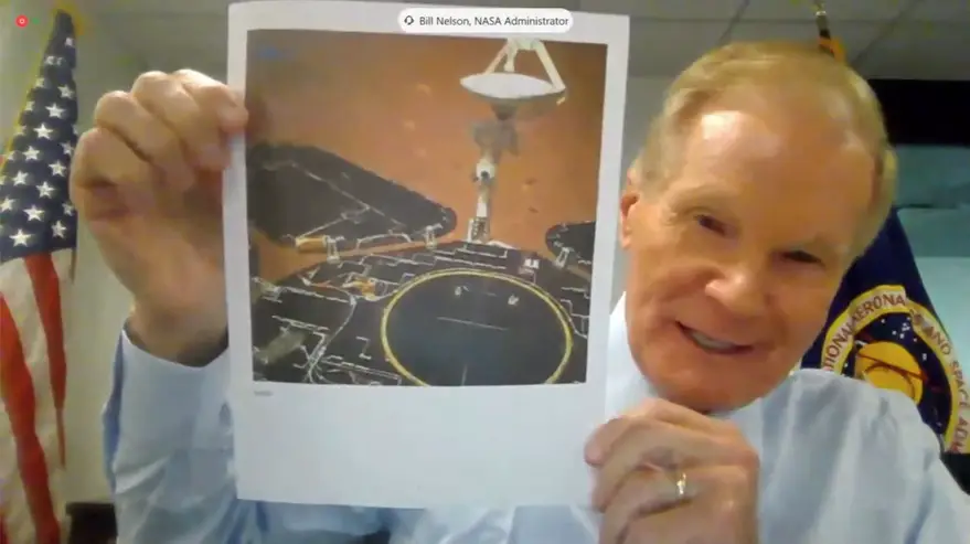 Nelson uses Chinese Mars landing as a warning to Congress