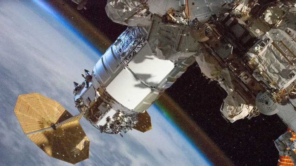 Cygnus supply ship departs space station after four-month mission