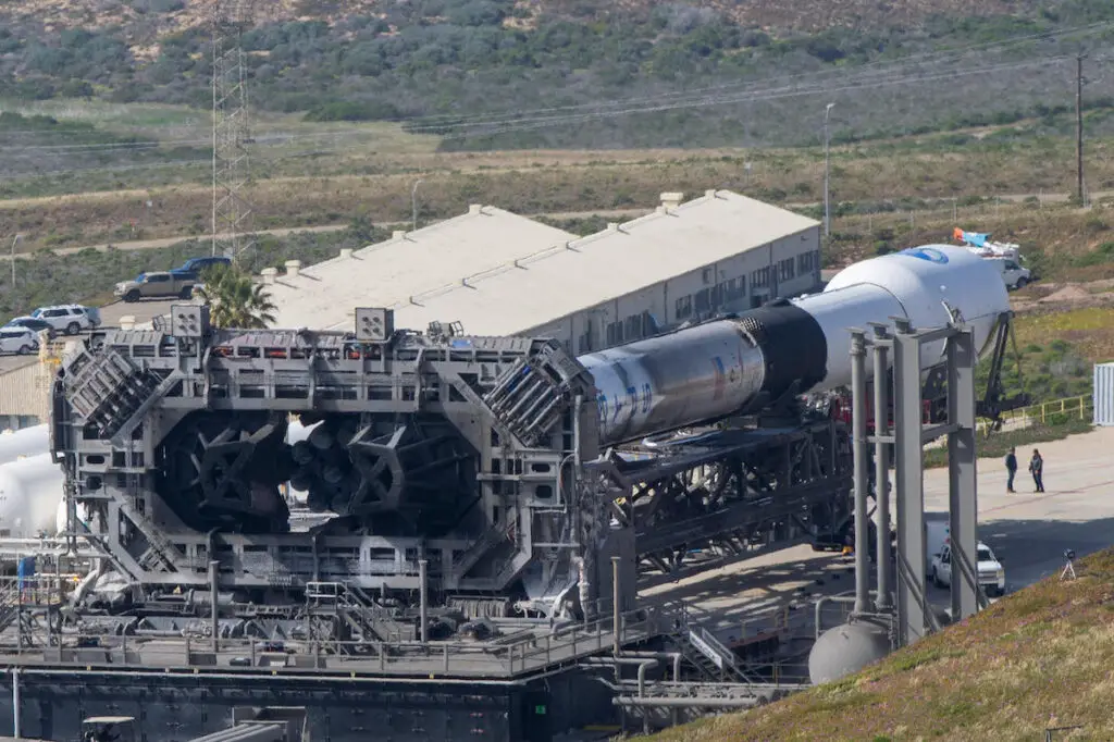U.S. intelligence-gathering payloads awaiting launch on SpaceX rocket