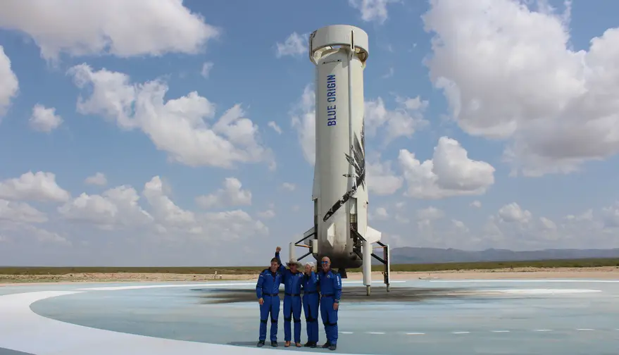 New Shepard astronauts rave about suborbital spaceflight experience as Bezos faces backlash