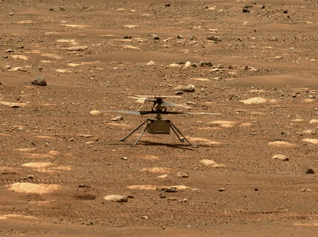 El helicóptero de Marte de la NASA intentará realizar su primer vuelo el domingo