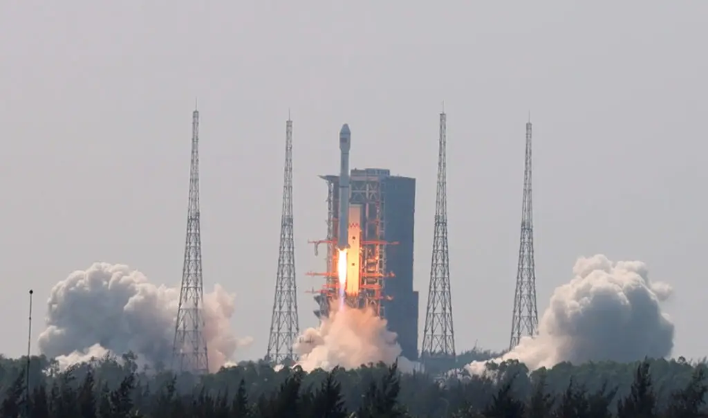 China launches new variant of Long March 8 rocket
