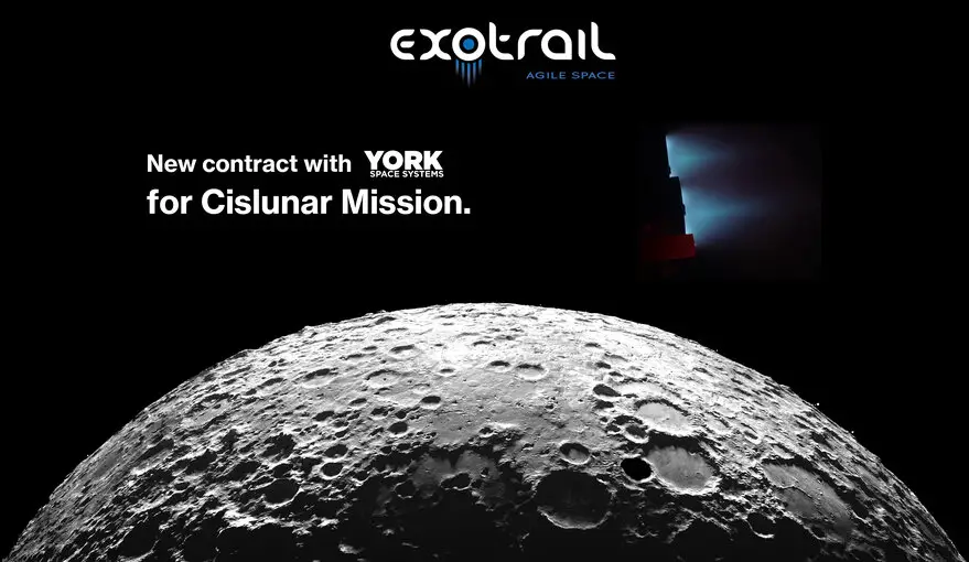 Exotrail to provide thrust for York cislunar mission