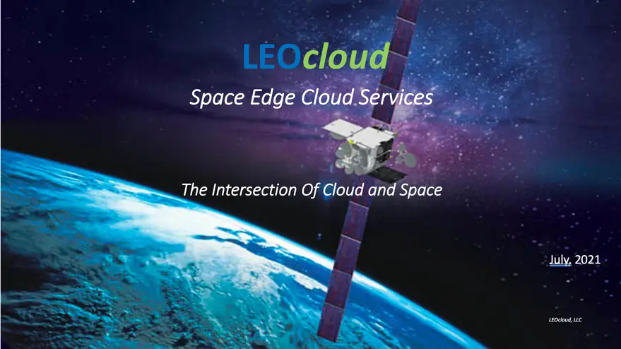 LEOcloud establishes partnerships for satellite-based cloud computing