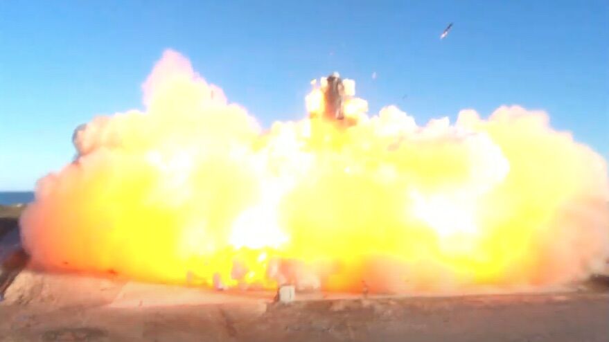 Starship prototype makes first high-altitude flight, explodes upon landing