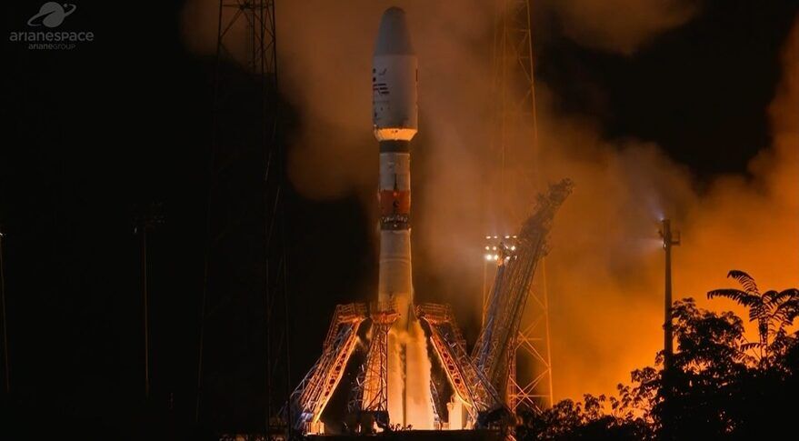 Soyuz launches Falcon Eye 2 satellite for UAE