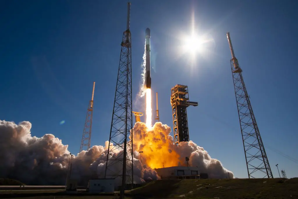 SpaceX Falcon 9 launches Telkomsat satellite for Indonesia