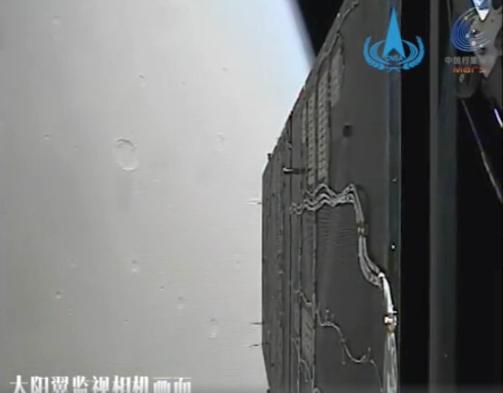 Spectacular video released from China’s first Mars mission