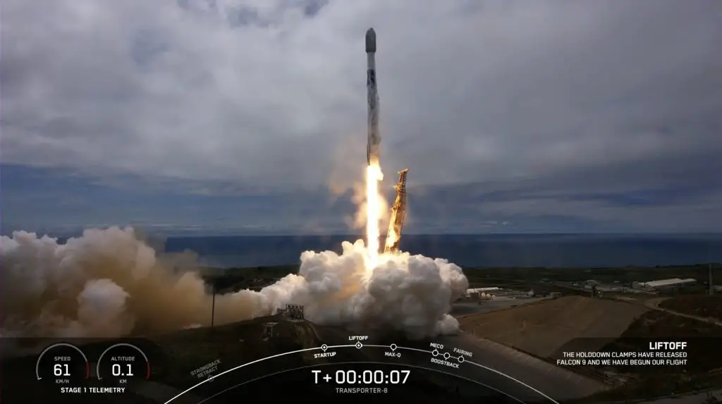 SpaceX launches eighth dedicated smallsat rideshare mission