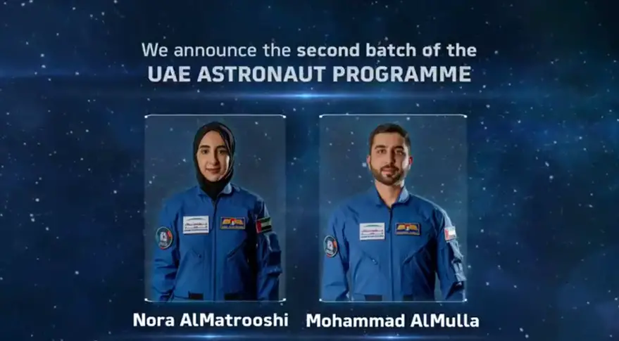 UAE selects new astronauts, including first woman