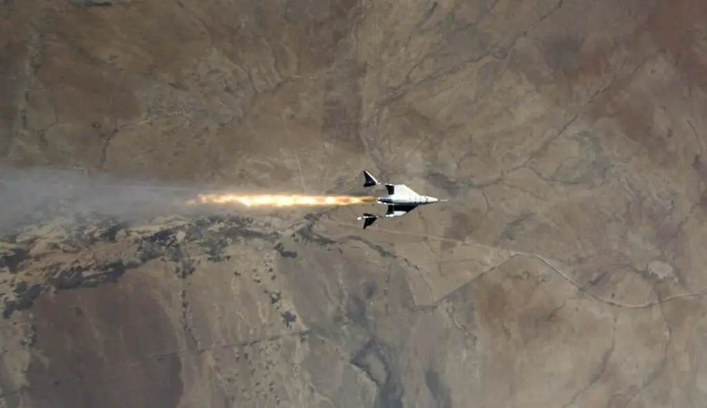 Virgin Galactic flies to edge of space for first time from New Mexico