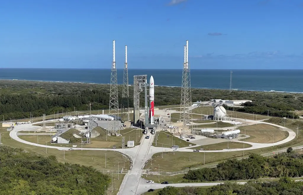 Vulcan on the pad for its first launch